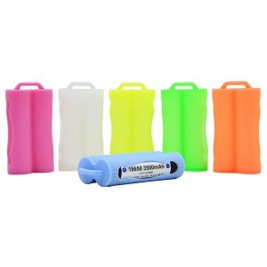 Силиконовый кейс на 2 аккумулятора 18650