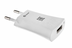 Адаптер питания универсальный Joyetech для USB 0.5A (плоский, белый)